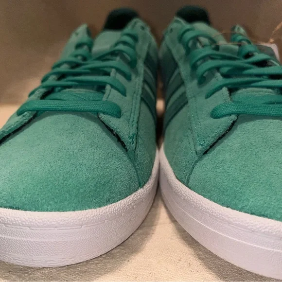 Adidas Campus ADV skate shoes in court green & collegiate green, M:9.5, W:10.5 - Picture 2 of 9